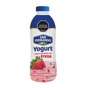Yogurt Entero Fresa San Fernando 1000 gr